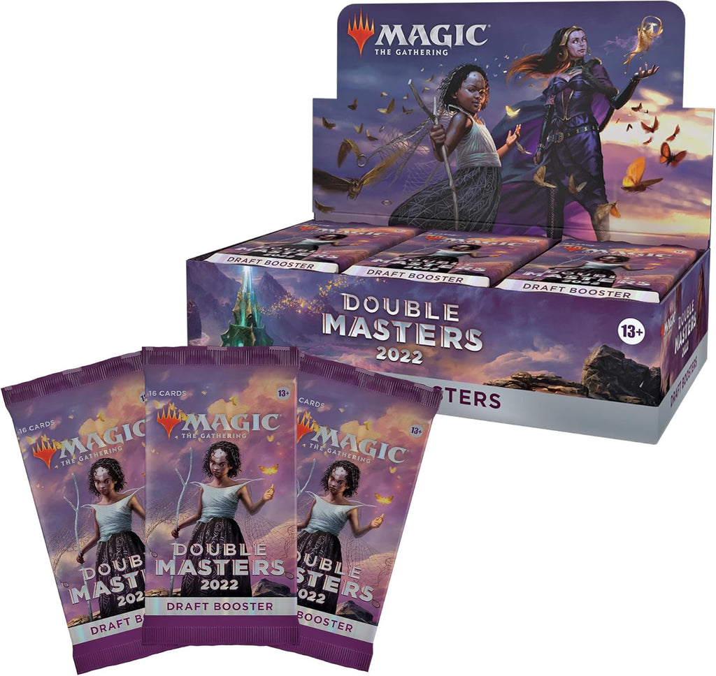 Magic: The Gathering Double Masters 2022 Draft Booster Box | 24 Packs (384 Magic Cards)
