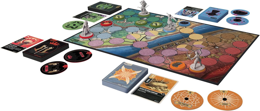 Restoration Games Unmatched Battle of Legends Vol 1 - Strategy Board Game for 2 to 4 Players - Expansion with 4 Heroes and Battlefields - 20-40 Min Playtime - Ages 9+