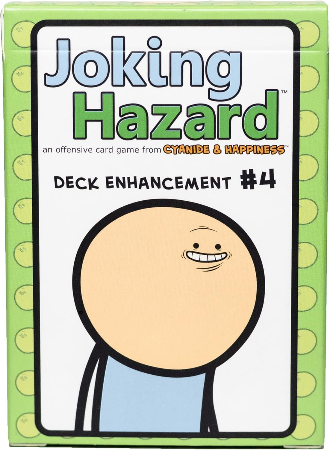 Joking Hazard Deck Enhancement #4 - Expansion Pack for Fun Party Games by Cyanide & Happiness, 100 New Hilarious Comic Cards | Perfect for Game Night | Enhancement #4