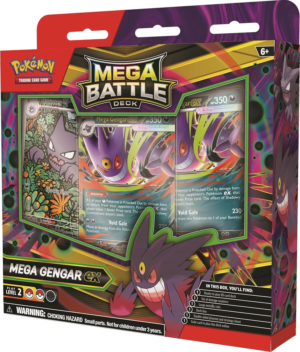 Pokémon TCG: Mega Battle Deck—Mega Gengar ex/Mega Diancie ex