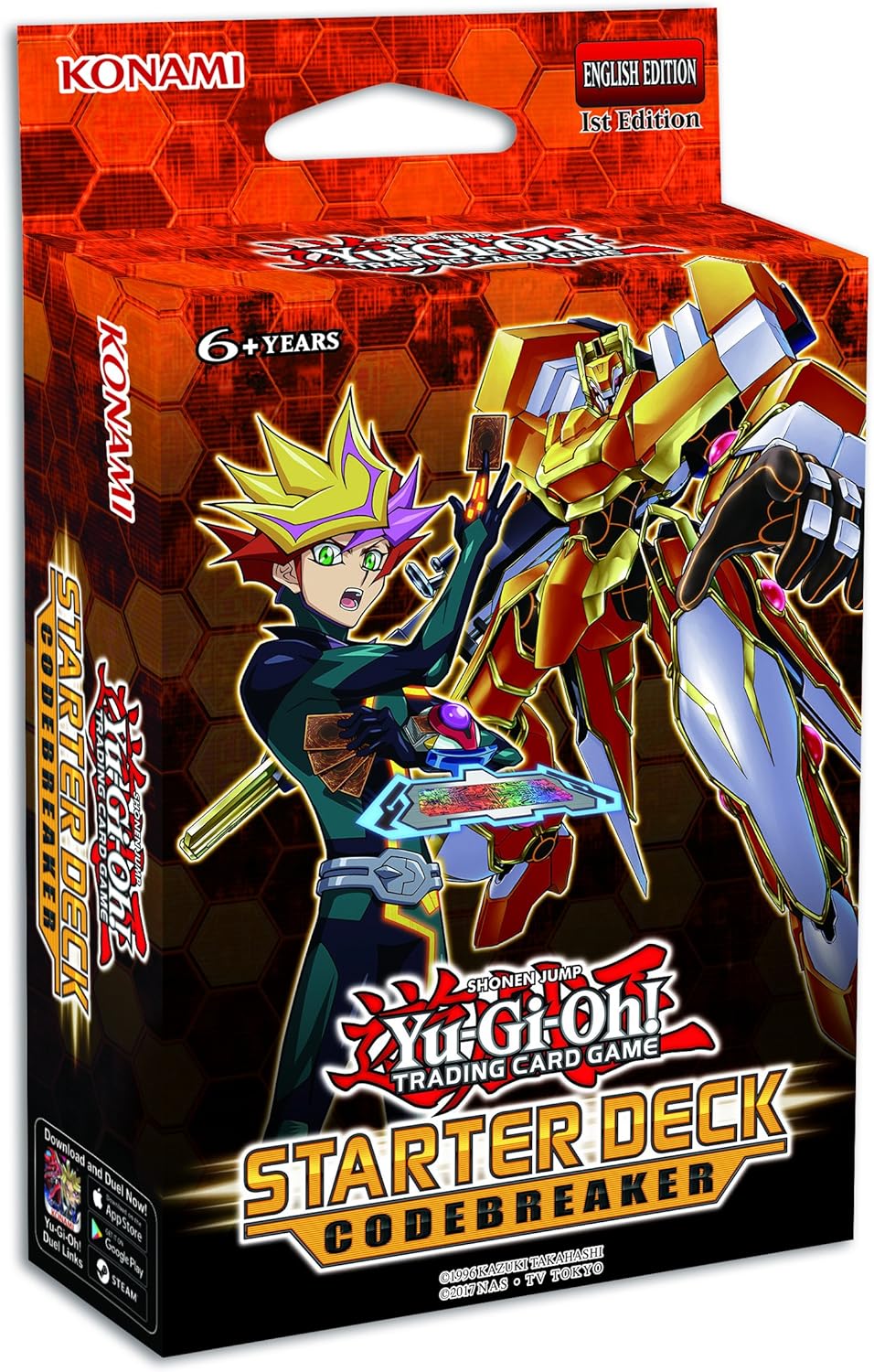 Konami YuGiOh Trading Card Game Starter Deck: Codebreaker