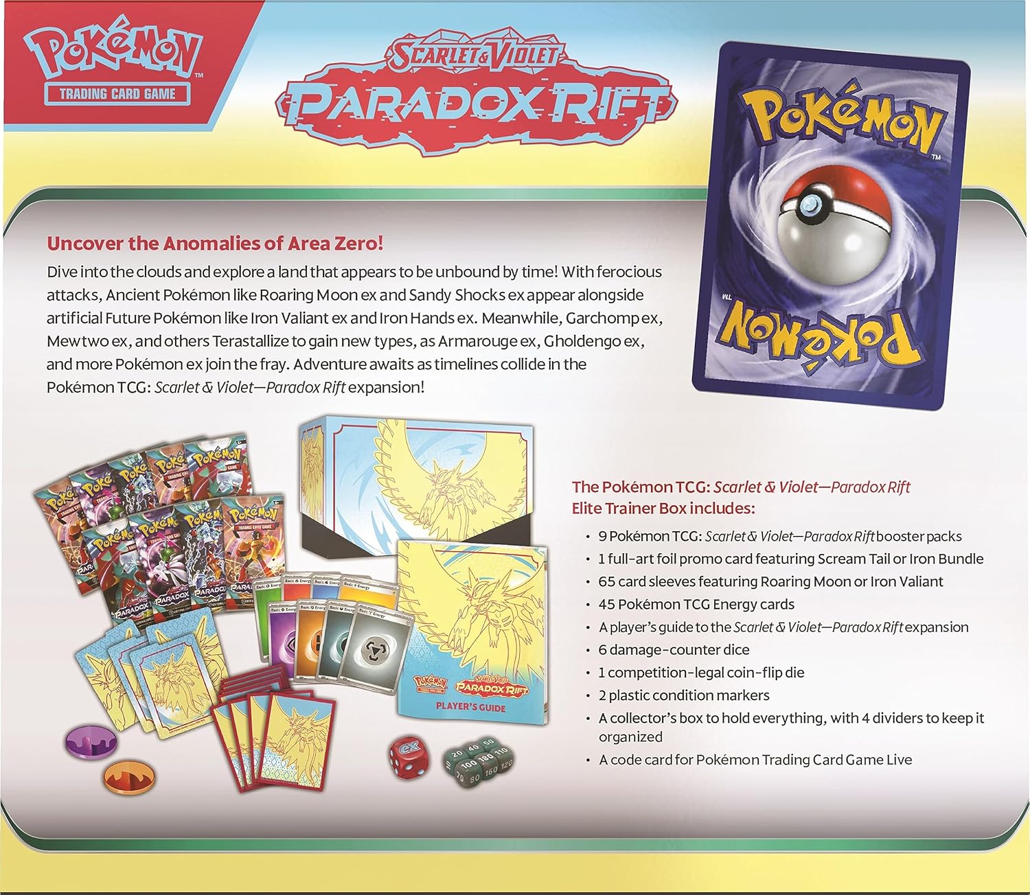 Pokémon TCG: Scarlet & Violet—Paradox Rift Elite Trainer Box