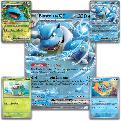 Pokemon TCG: Blooming Waters 151 Premium Collection - 12 Packs, Promos
