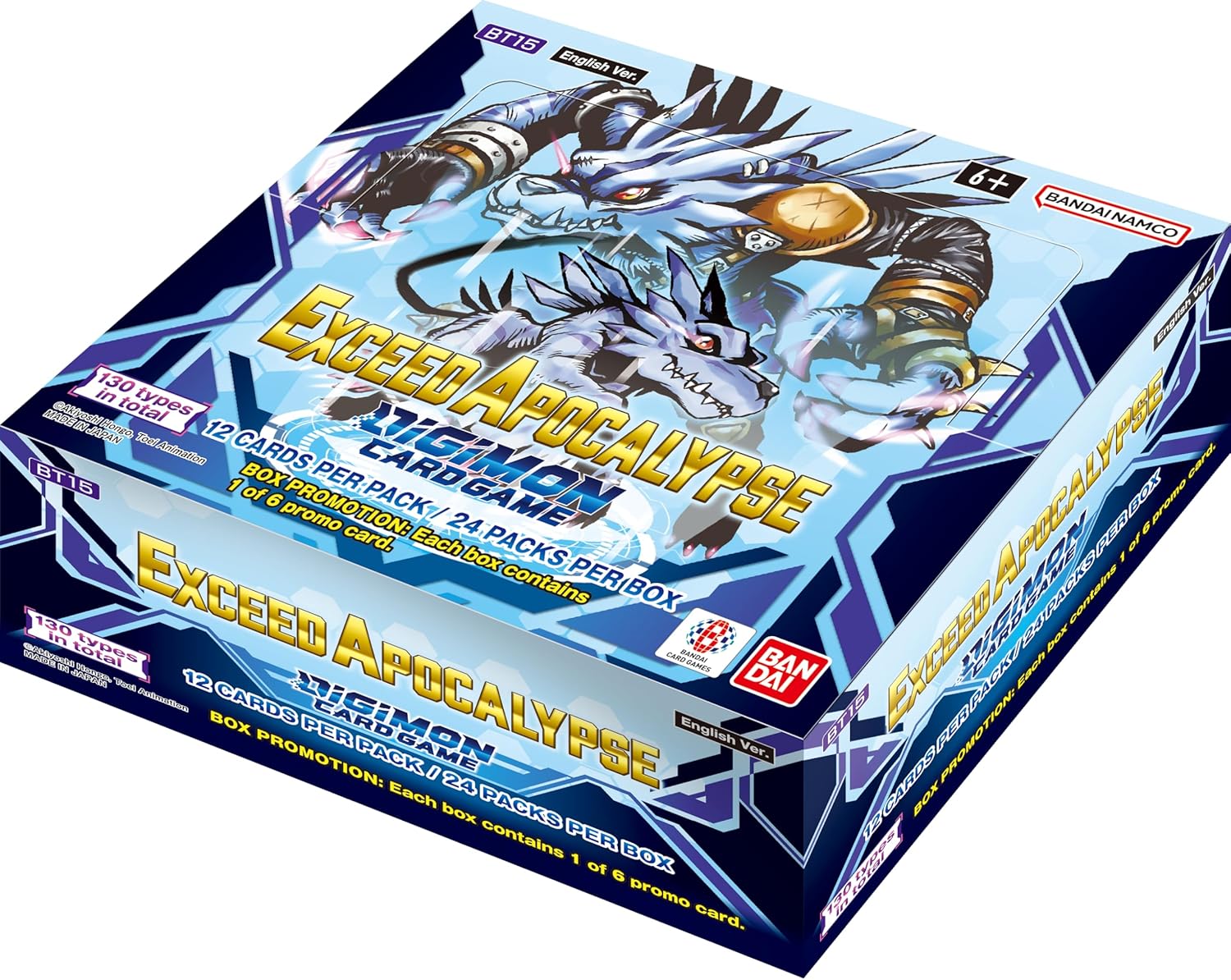 BANDAI NAMCO Entertainment Digimon Card Game: Exceed Apocalypse Booster Box