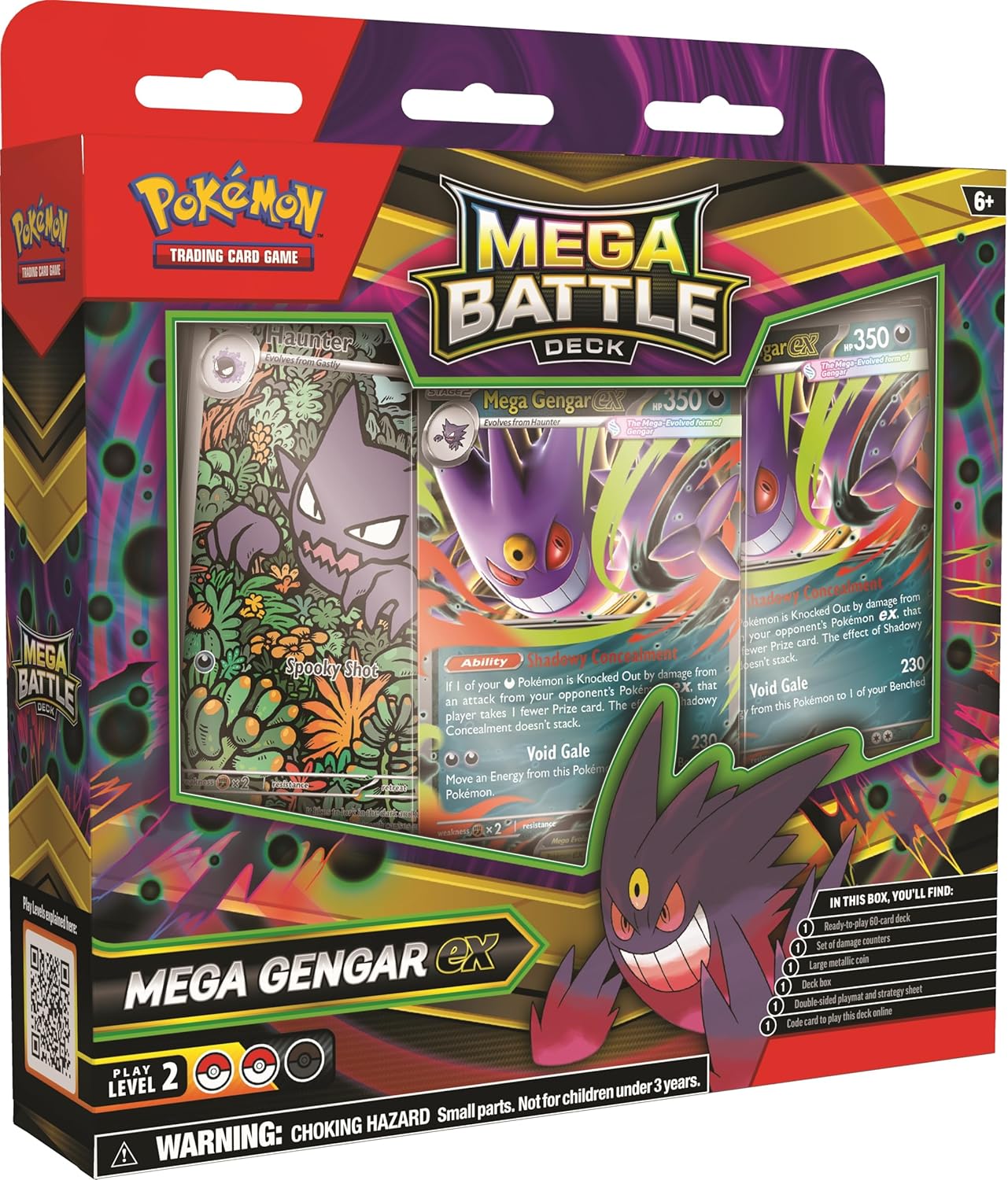Pokémon TCG: Mega Battle Deck—Mega Gengar ex/Mega Diancie ex