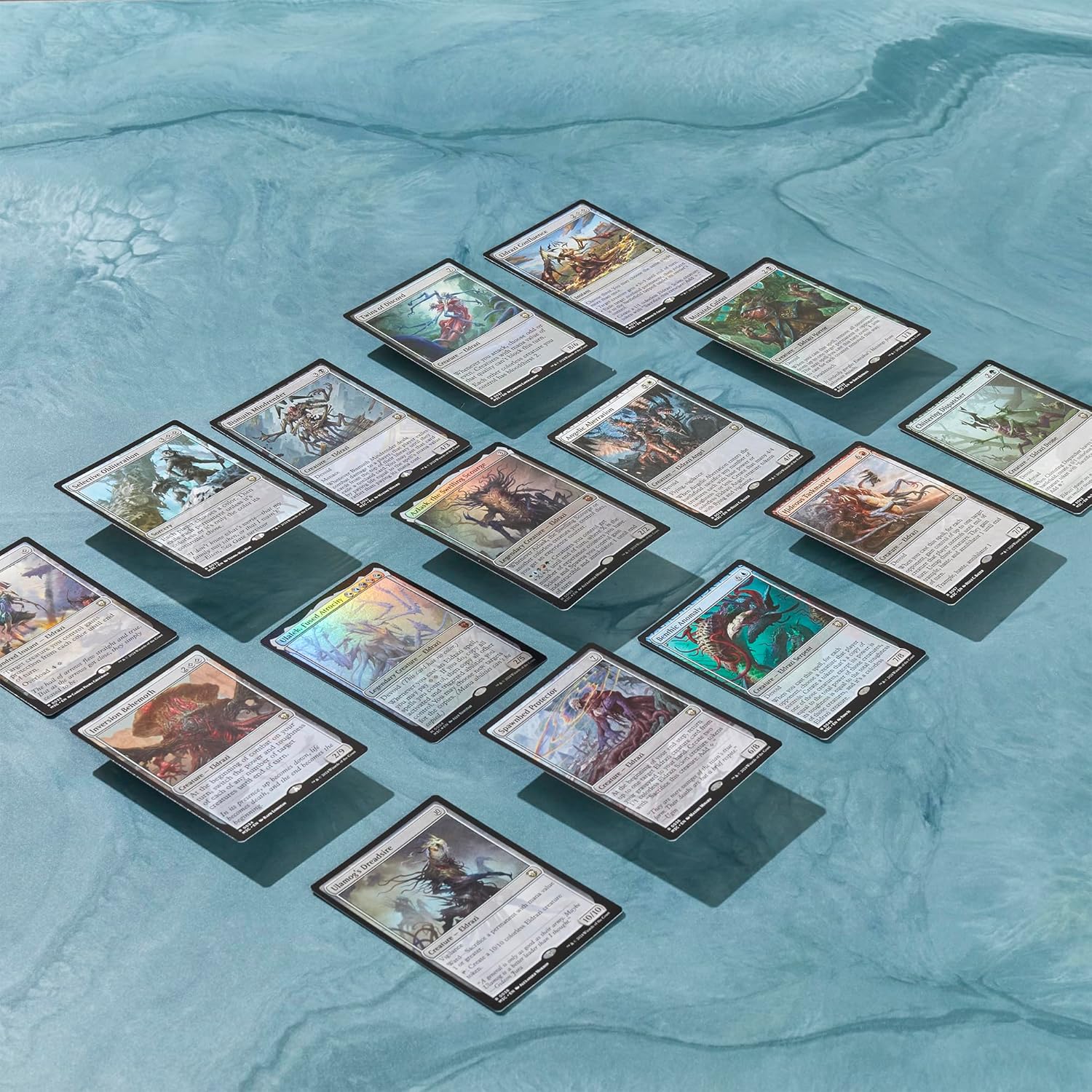 Magic: The Gathering Modern Horizons 3 Commander Deck – Eldrazi Incursion (100-Card Deck, 2-Card Collector Booster Sample Pack + Accessories)