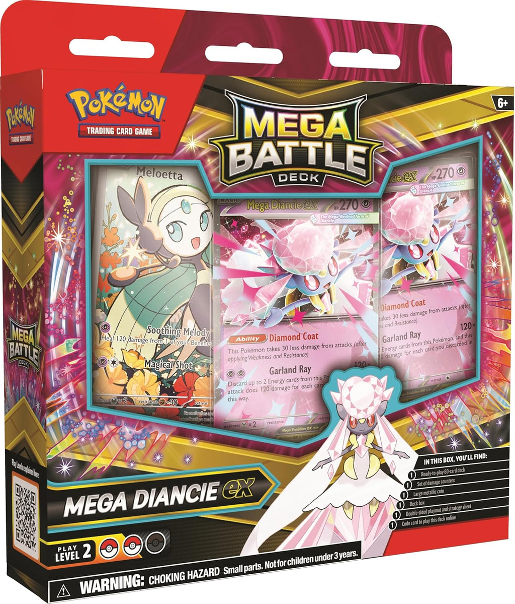Pokémon TCG: Mega Battle Deck—Mega Gengar ex/Mega Diancie ex