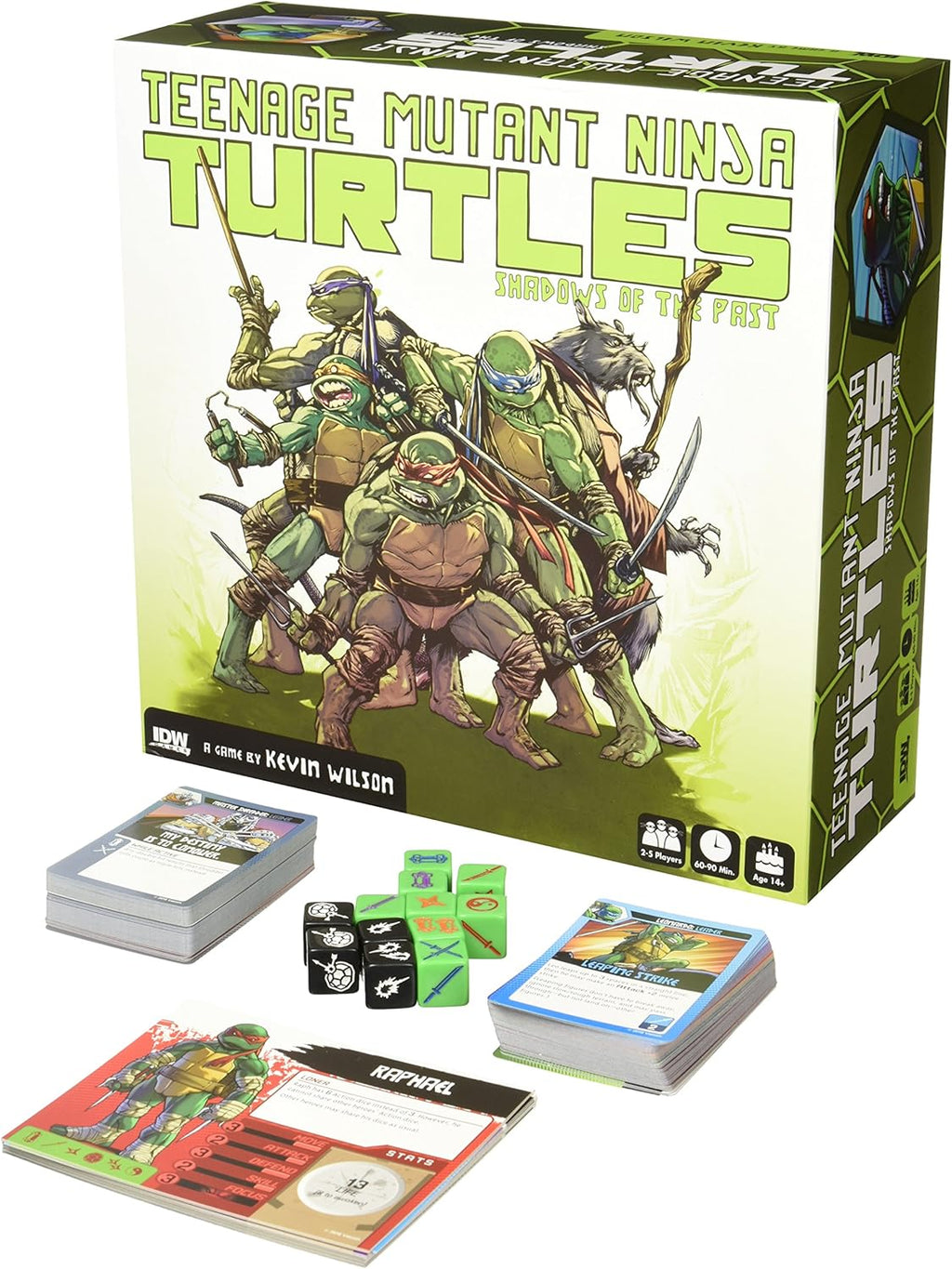 IDW Games Teenage Mutant Ninja Turtles: Shadows of The Past Board Game