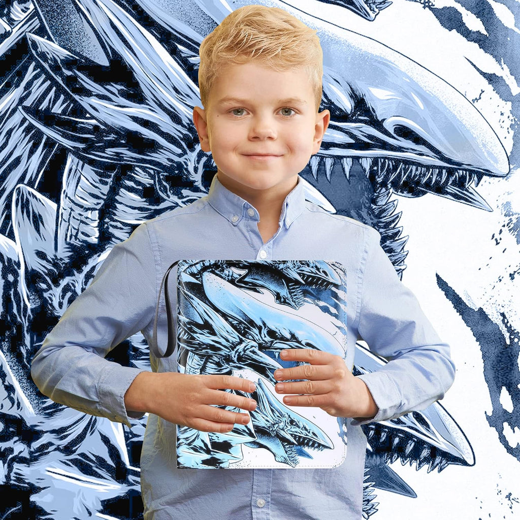 Card Binder for YuGiOh Cards - 9 Pocket Card Holder Book with Sleeves Compatible with Yugioh Cards, Holds 720 Cards