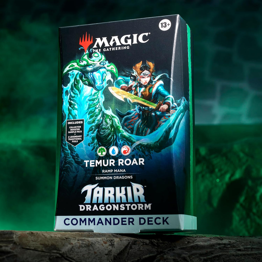 Magic: The Gathering Tarkir: Dragonstorm Commander Deck - Temur Roar
