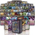 Battle Spirits Saga Trading Card Game Bundle, 100 Common/Uncommon Cards, 10 Rares, 2 X/SPR/L Cards
