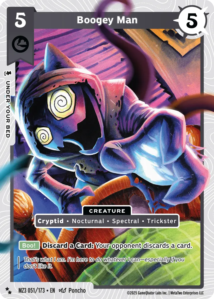 Boogey Man MZ3_051 Super Rare