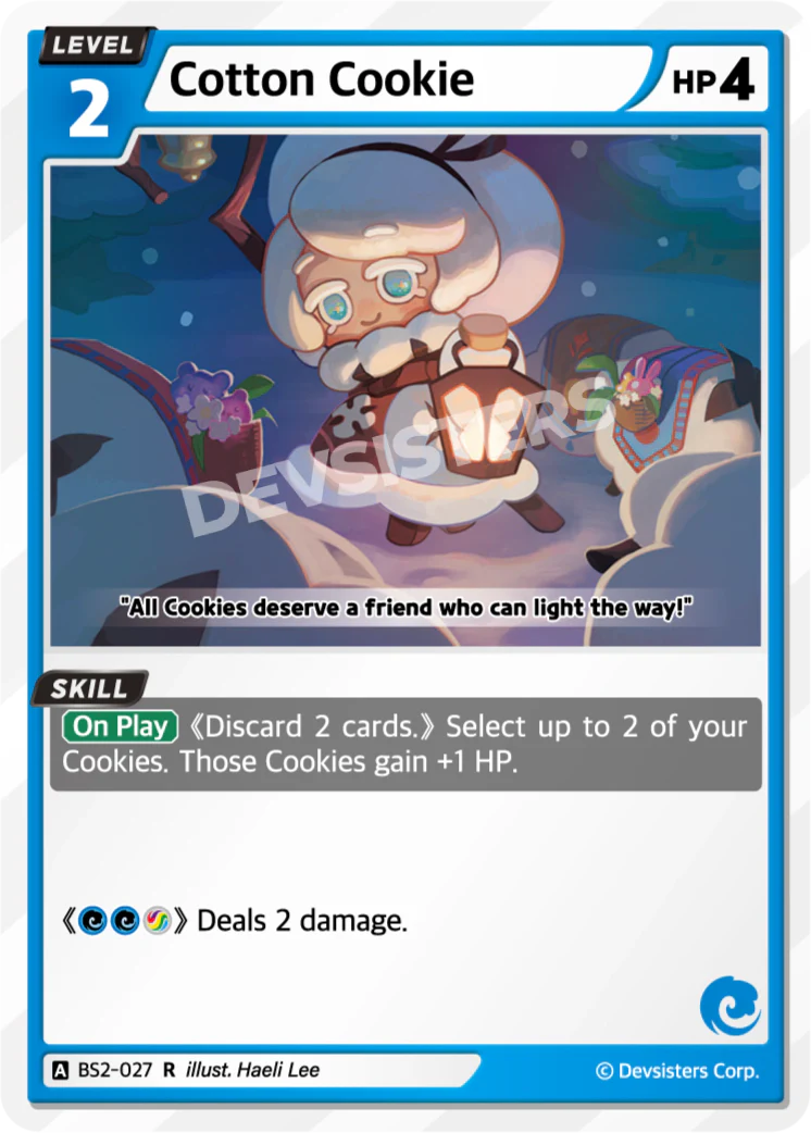 Cotton Cookie BS2-027 Rare