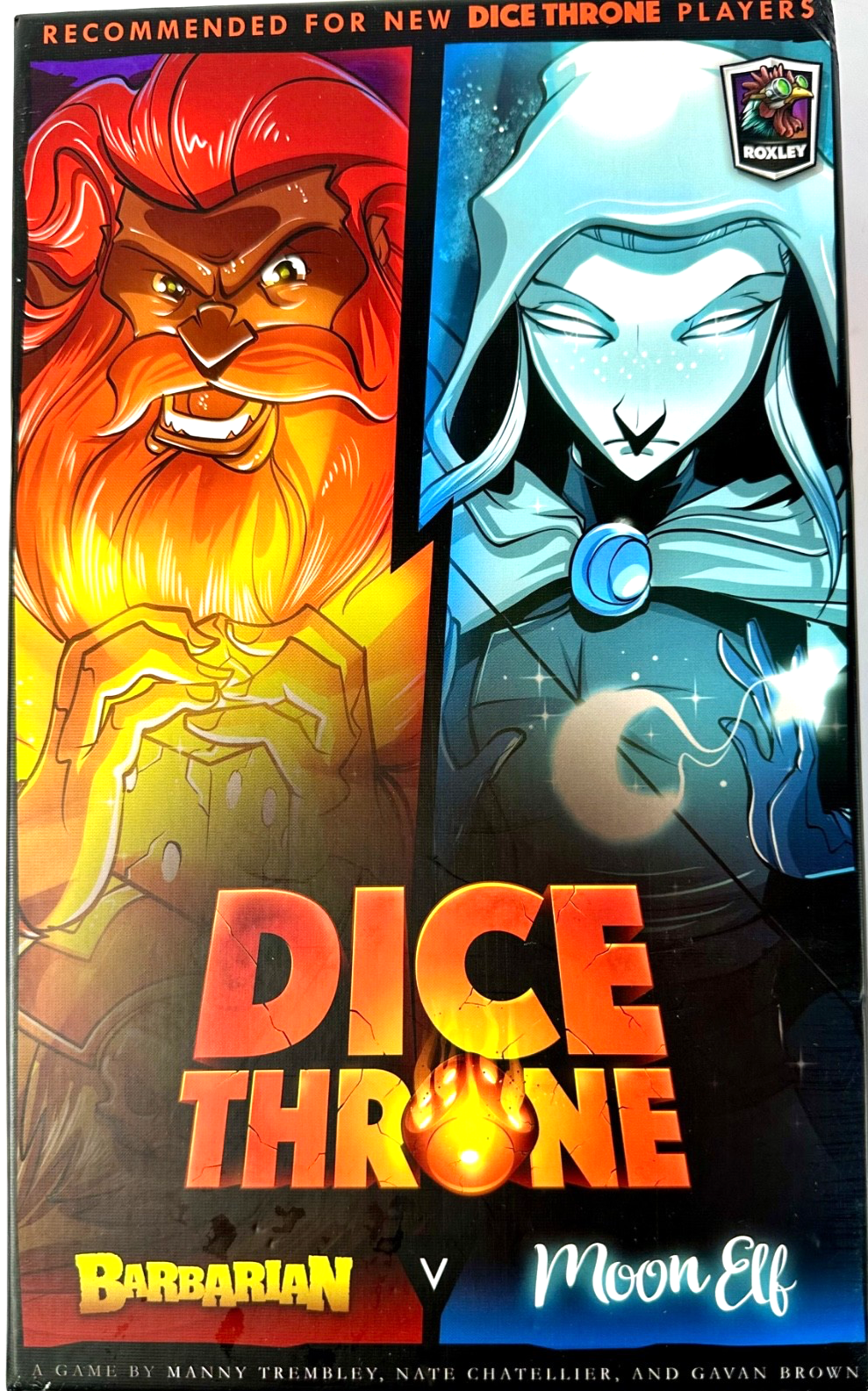 Dice Throne: Barbarian vs Moon Elf