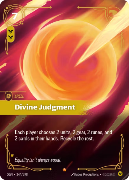 Divine Judgement OGN-244-298 Epic