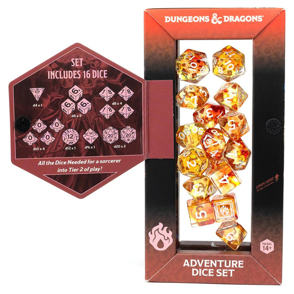 Dungeons & Dragons Adventure Dice Sorcerer (Orange)
