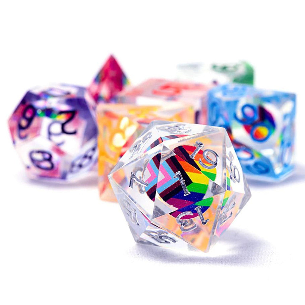 Dungeons & Dragons: Progress Pride Dice Set