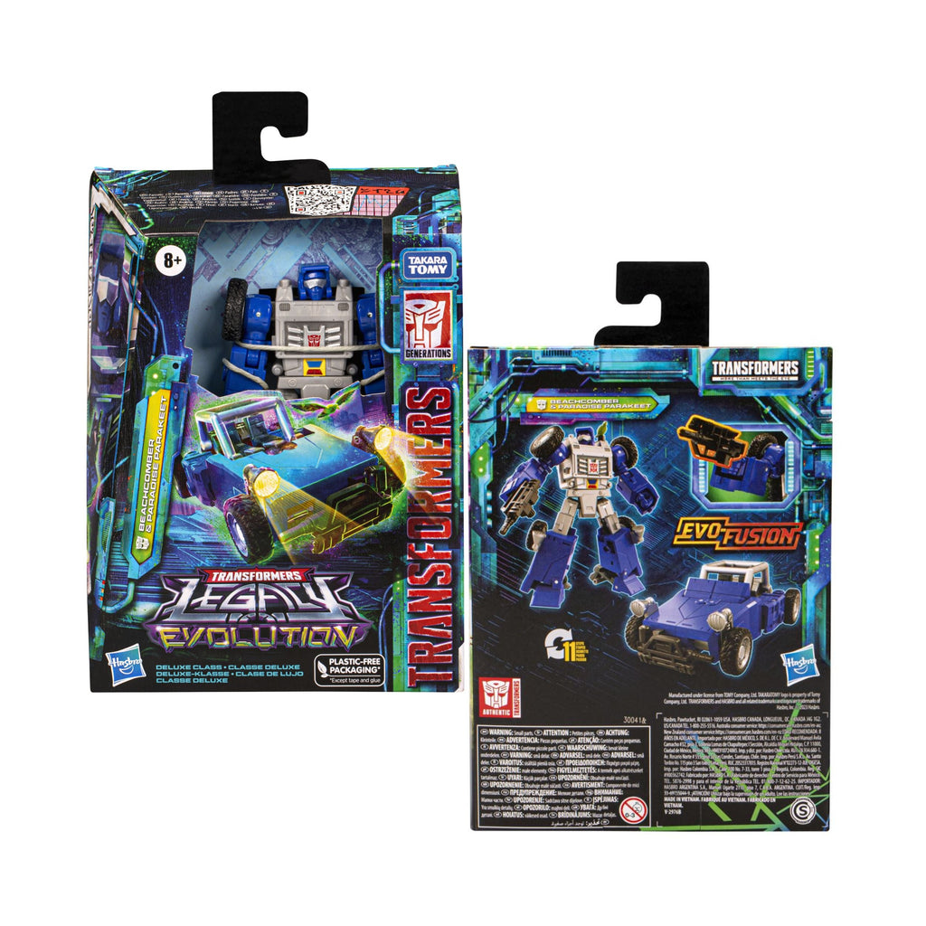 Hasbro Transformers Generations Deluxe - Legacy Evolution - Beachcomber & Paradise Paraket - Estimated Arrival: Jan. 2026 (PRE-ORDER)