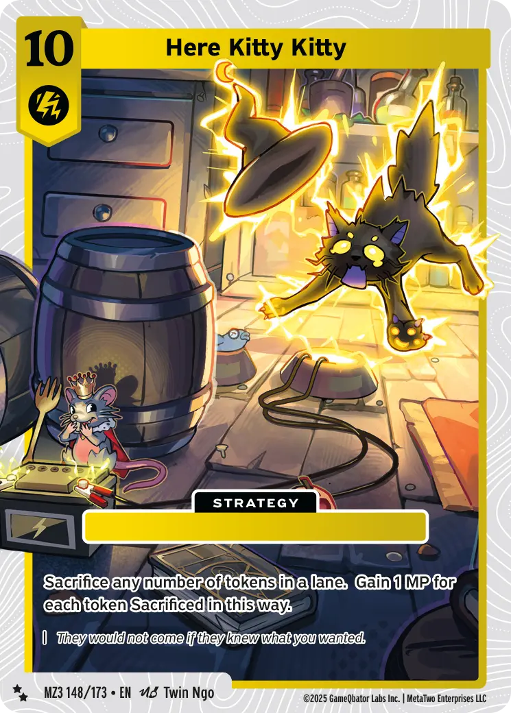 Here Kitty Kitty MZ3_148 Super Rare
