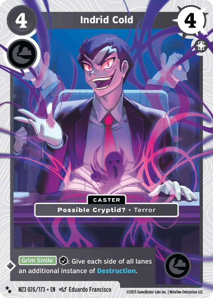Indrid Cold MZ3_026 Super Rare