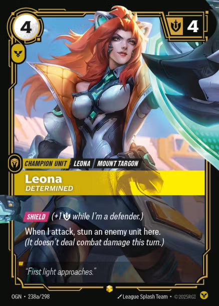 Leona, Determined OGN 238a-298 Showcase