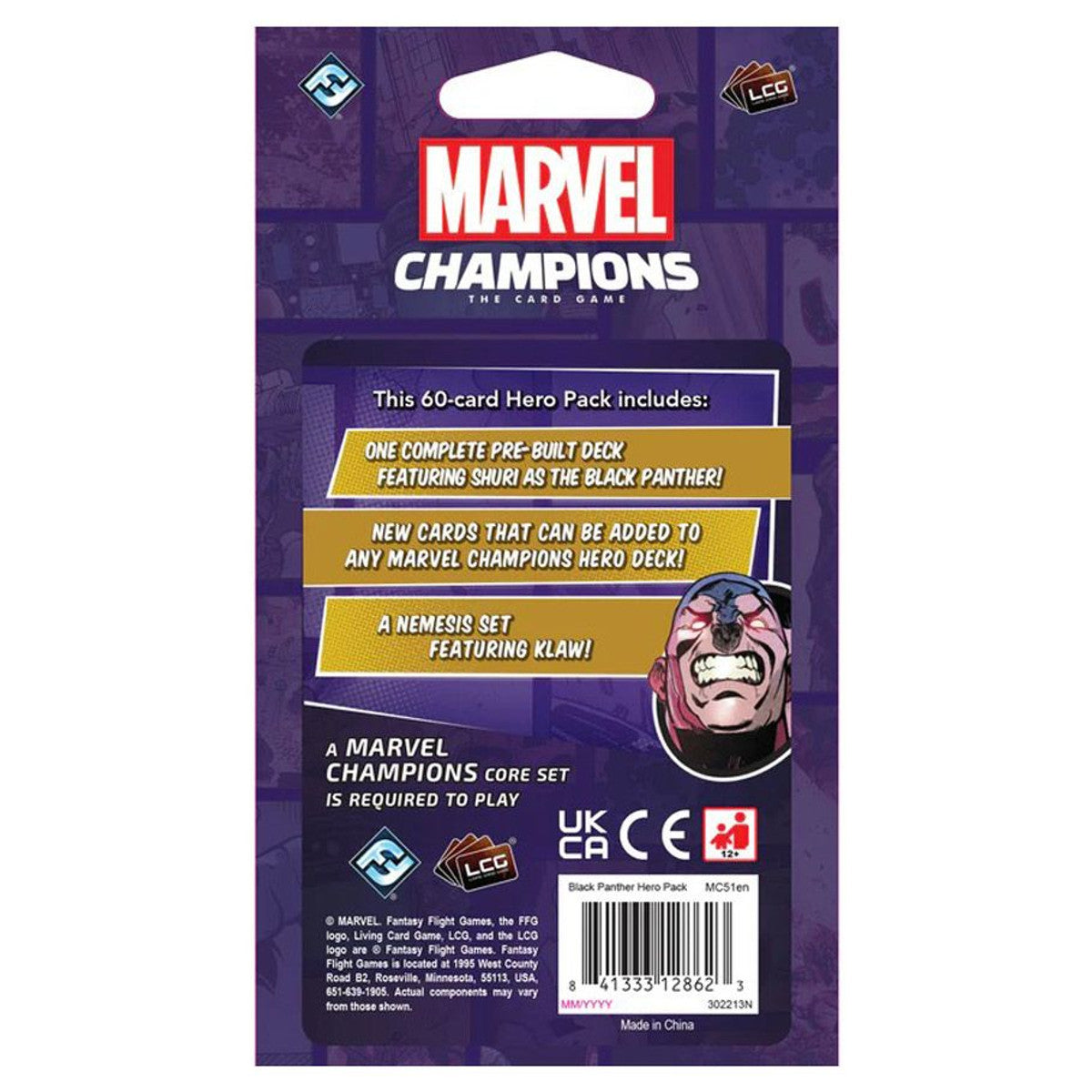 Marvel Champions LCG: Black Panther Hero Pack