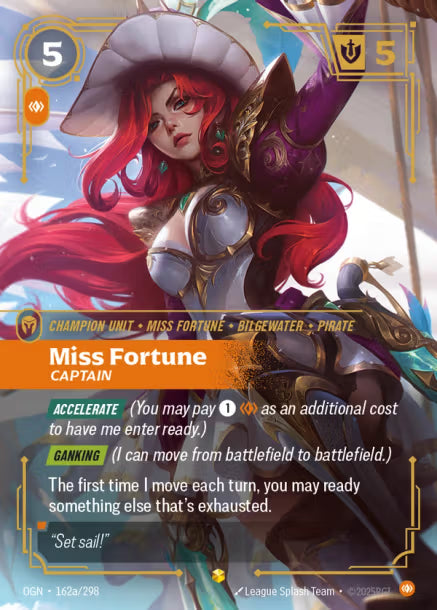 Miss Fortune Captain OGN 162a-298 Showcase