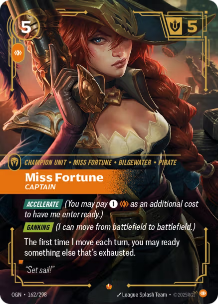 Miss Fortune, Captain OGN 162-298 Epic
