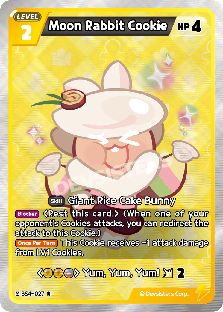 Moon Rabbit Cookie BS4-027 Rare