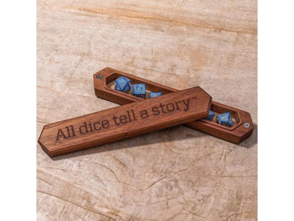 RPG Dice Box ALL DICE sapelli Q-Workshop