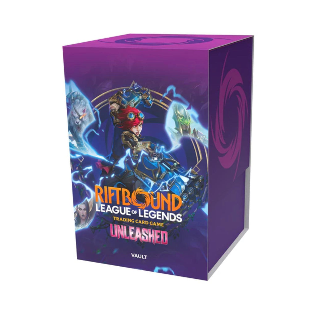 Riftbound League of Legends TCG: The Unleashed Vault – 6 Booster Packs, 36 Runes, Full-Art Tokens & Art Dividers for Collectors & Deck Builders (PRE-SALE MAY)