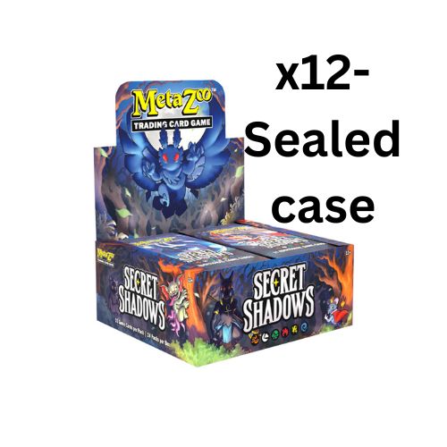 MetaZoo: Secret Shadows: Sealed Booster Box Case (12 Boxes)