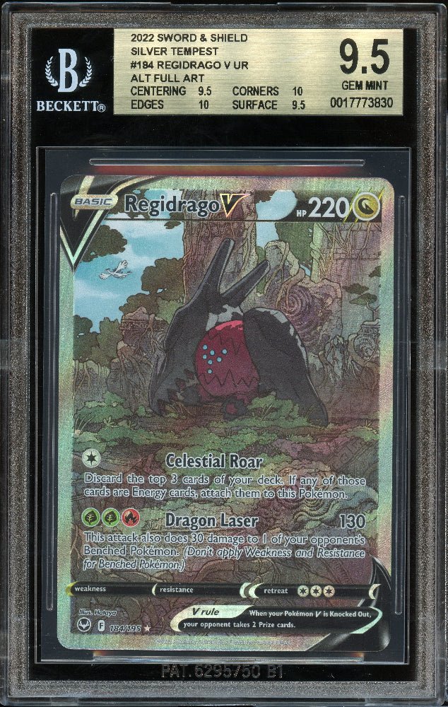BGS 9.5 | Regidrago V Alt Art #184