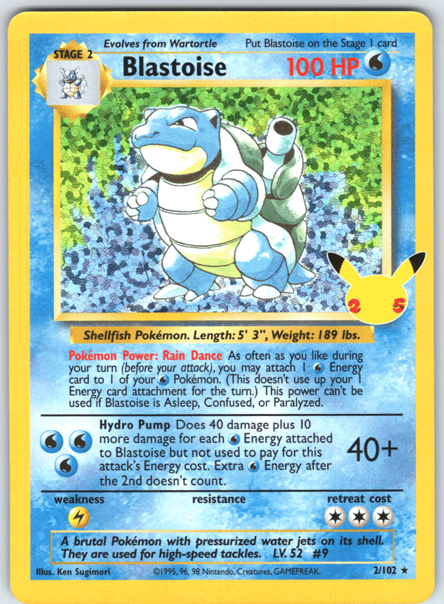 Blastoise #2 Classic Collection