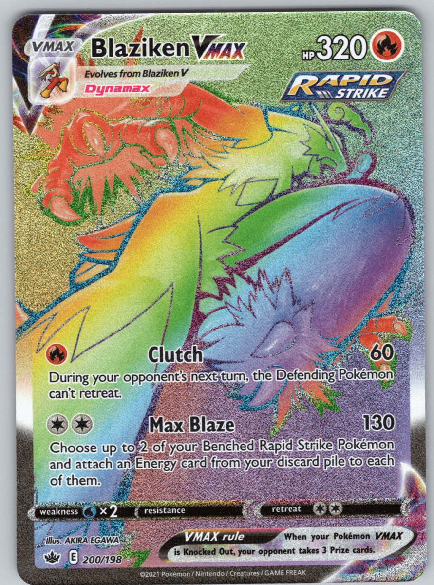 Blaziken VMAX #200