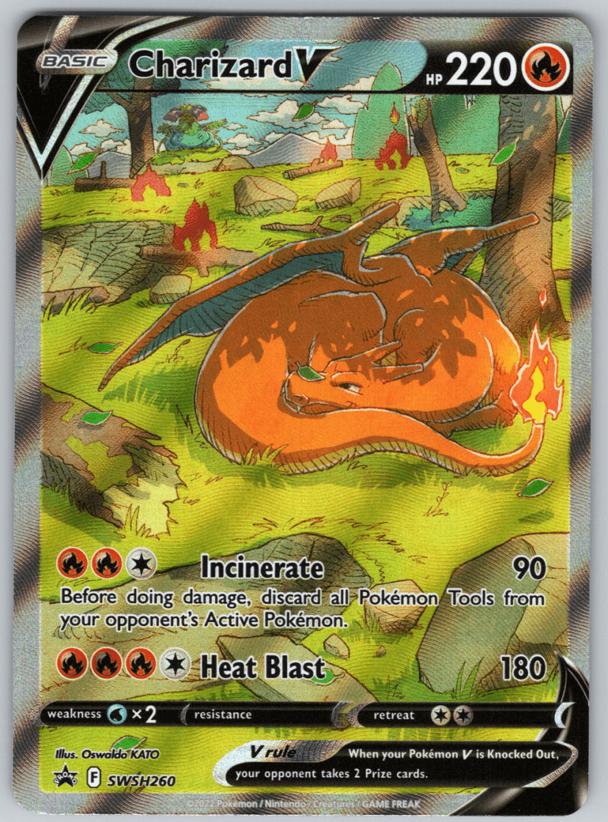 Charizard V #SWSH260