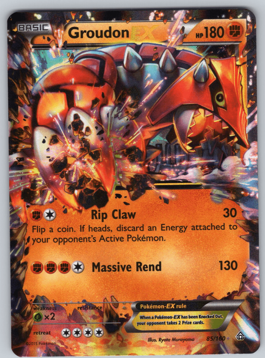Groudon EX #85