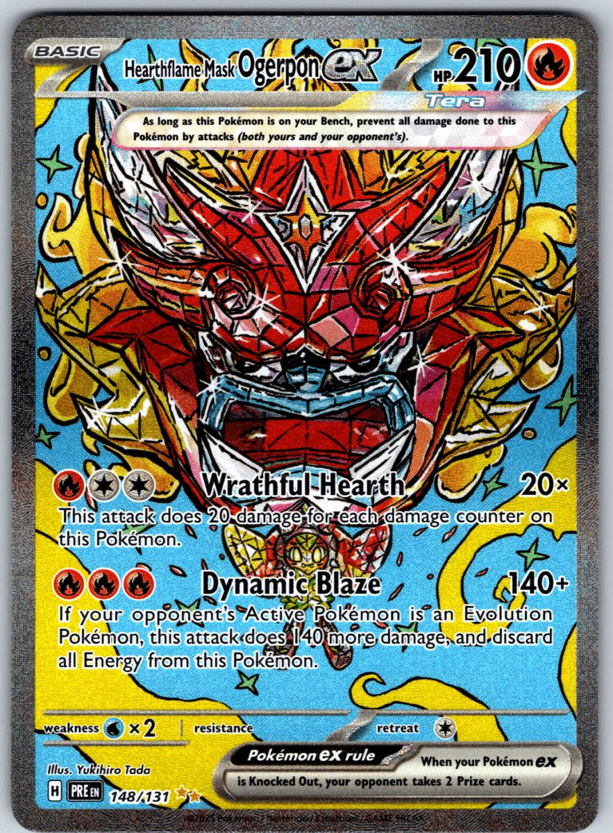 Hearthflame Mask Ogerpon ex #148