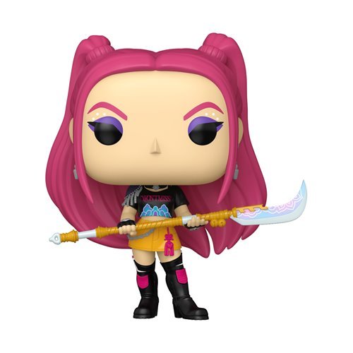 KPop Demon Hunters Funko Pop! Animation - Set of 5 (Mira #2258, Zoey #2256, Rumi #2257, Tiger with Bird Glow #2260, and Jinu #2259) Collectible Vinyl Figures - Estimated Arrival: Jan. 2026 (PRE-SALE)