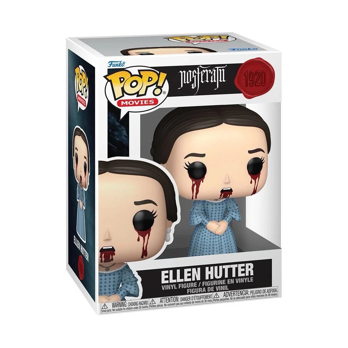 Nosferatu (2025) Funko Pop! Movies - Set of 2 (Ellen Hutter #1920, and Count Orlock #1921) Collectible Vinyl Figures - Estimated Arrival: Nov. 2025 (PRE-SALE)