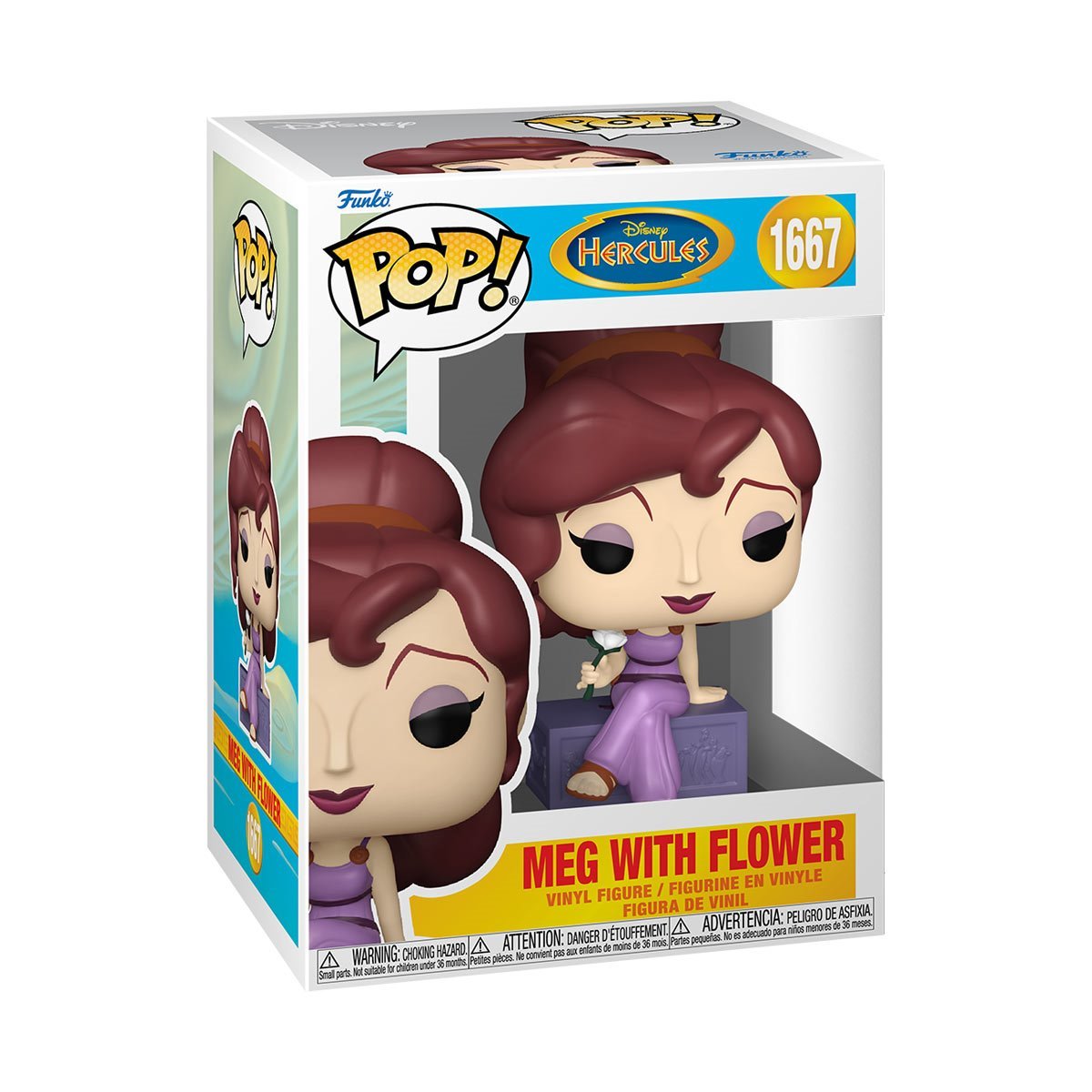 Hercules Wave 4 Funko Pop! Set of 5 (Calliope (Muse) #1665, Hercules with Bow #1666, Meg with Flower #1667, Training Phil #1668, and Young Herc #1669) Collectible Vinyl Figures - Estimated Arrival: Jan. 2026 (PRE-SALE)