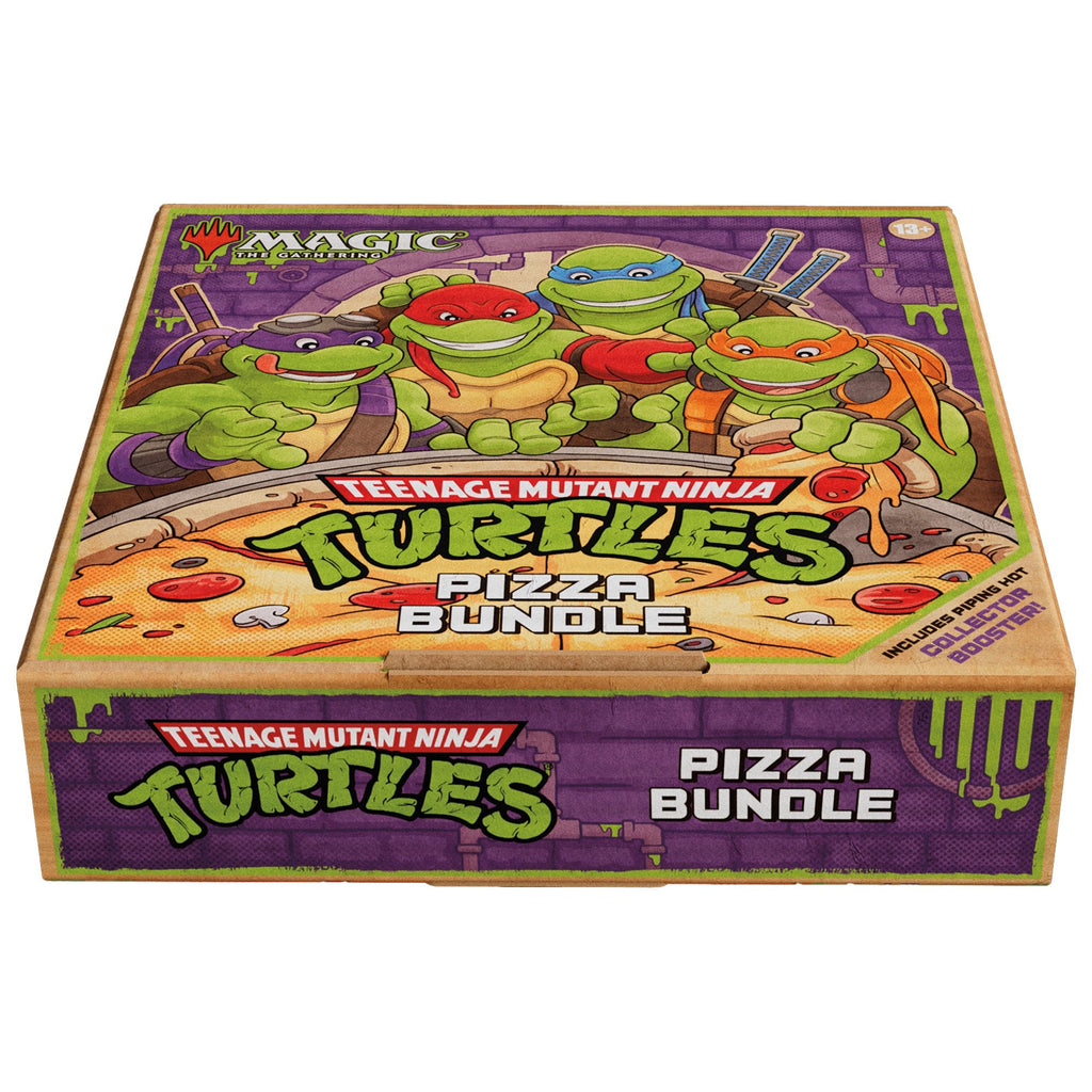 Magic: The Gathering x Teenage Mutant Ninja Turtles Pizza Bundle – Limited Edition Collectible Deck Set for Fans and Players (PRE-SALE MARCH)