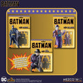 Mezco Batman (1989) - 5 Points Collection Action Figure - 3 Pack (Batman , The Joker, and Joker Goon) (PRE-SALE)