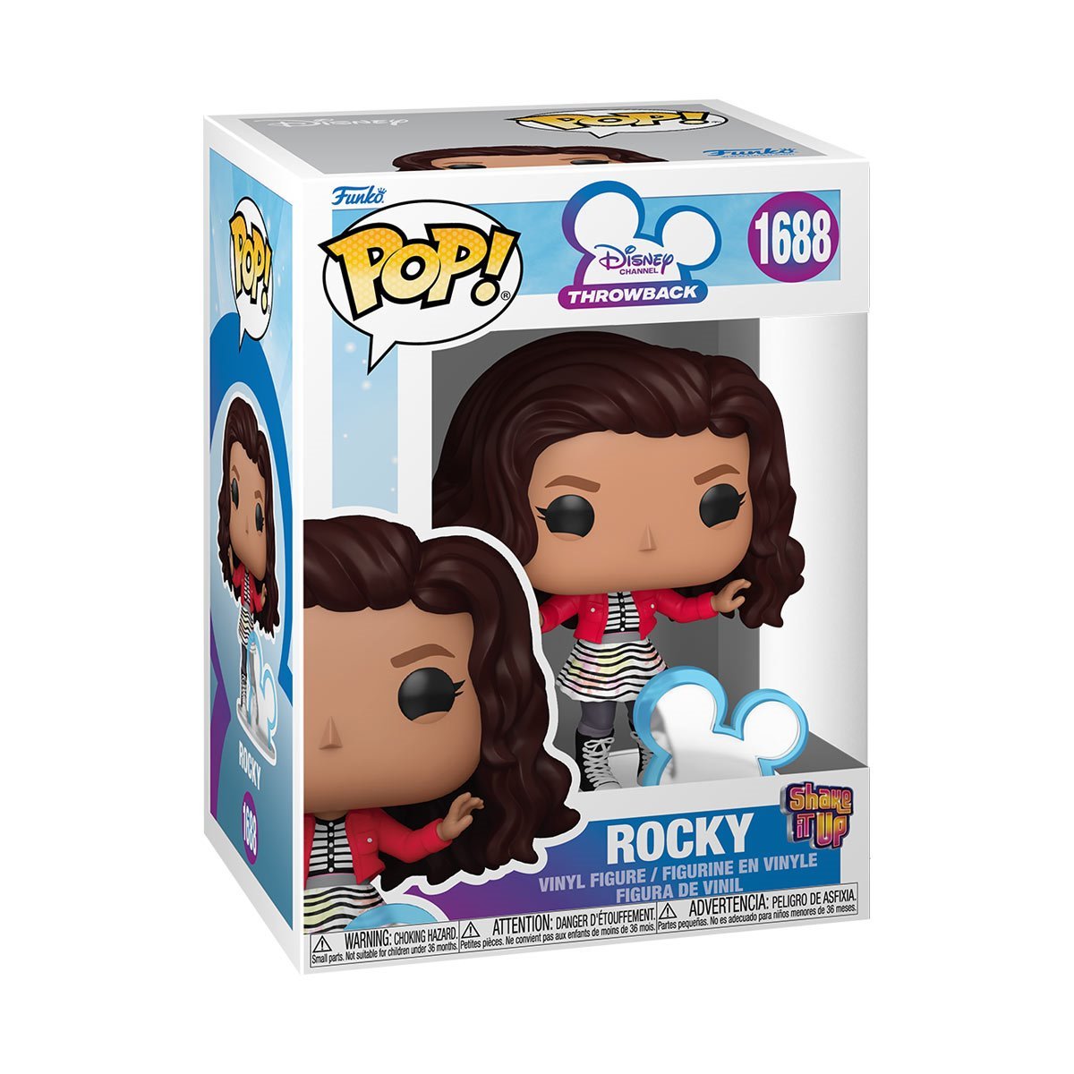 Disney Channel Retro Funko Pop! Set of 3 (Mitchie Camp Rock #1686, Hannah Montana with Disney Icon #1687, and Shake It Up Rocky with Disney Icon #1688) Collectible Vinyl Figures - Estimated Arrival: Jan. 2026 (PRE-SALE)