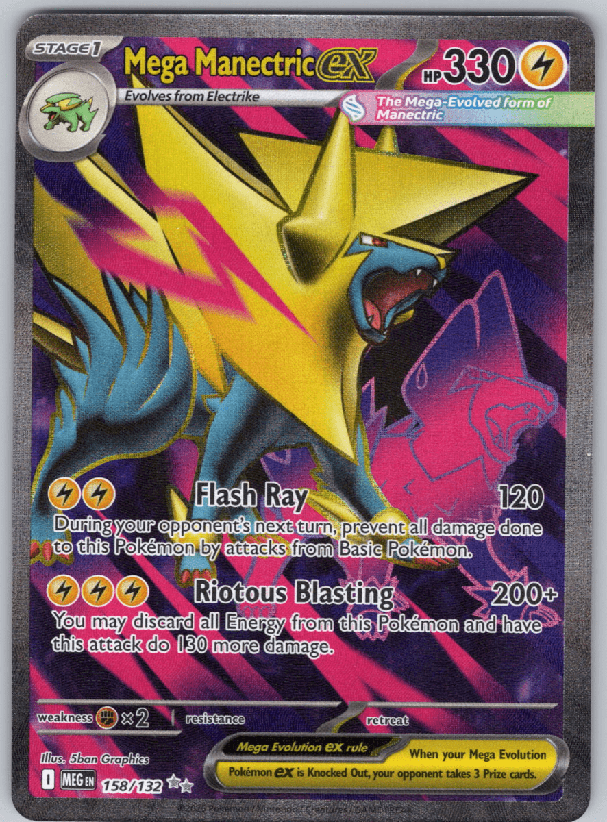 Mega Manectric ex #158
