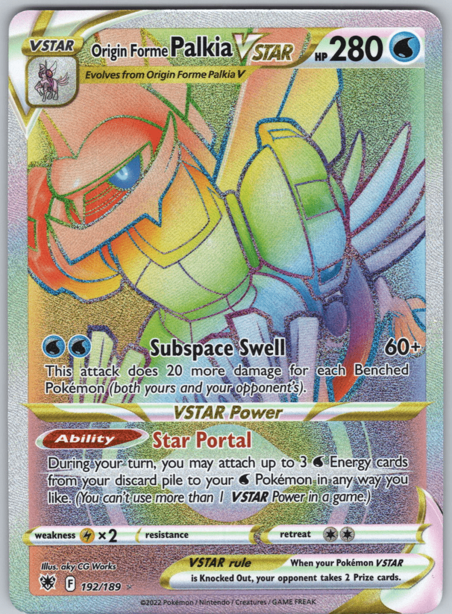 Origin Forme Palkia VSTAR #192
