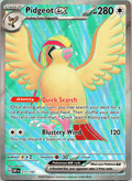 Pidgeot ex Full Art - Single