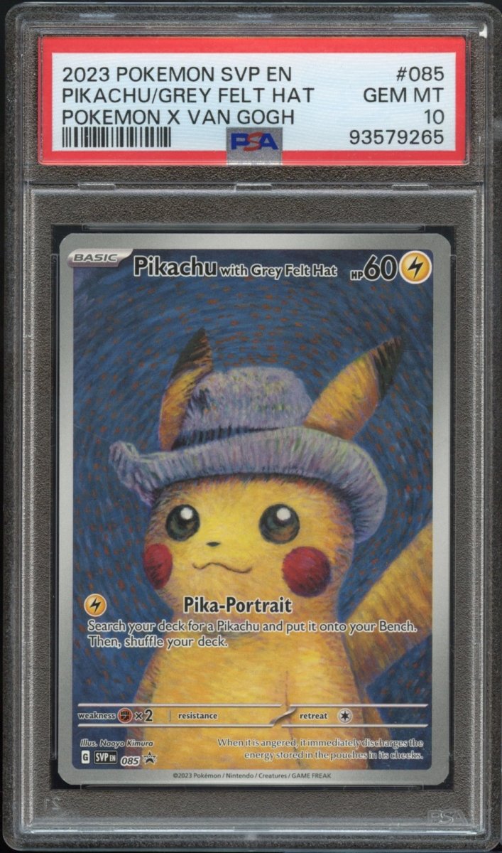 PSA 10 | Pikachu with Grey Felt Hat #085
