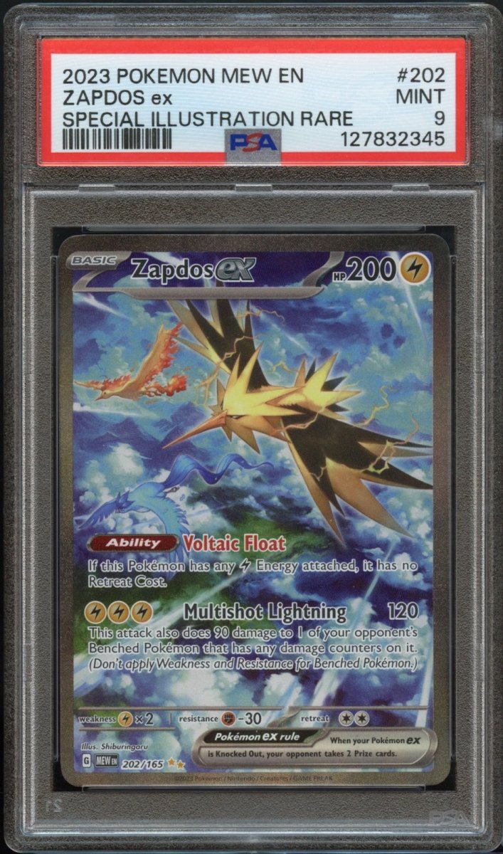PSA 9 | Zapdos ex #202