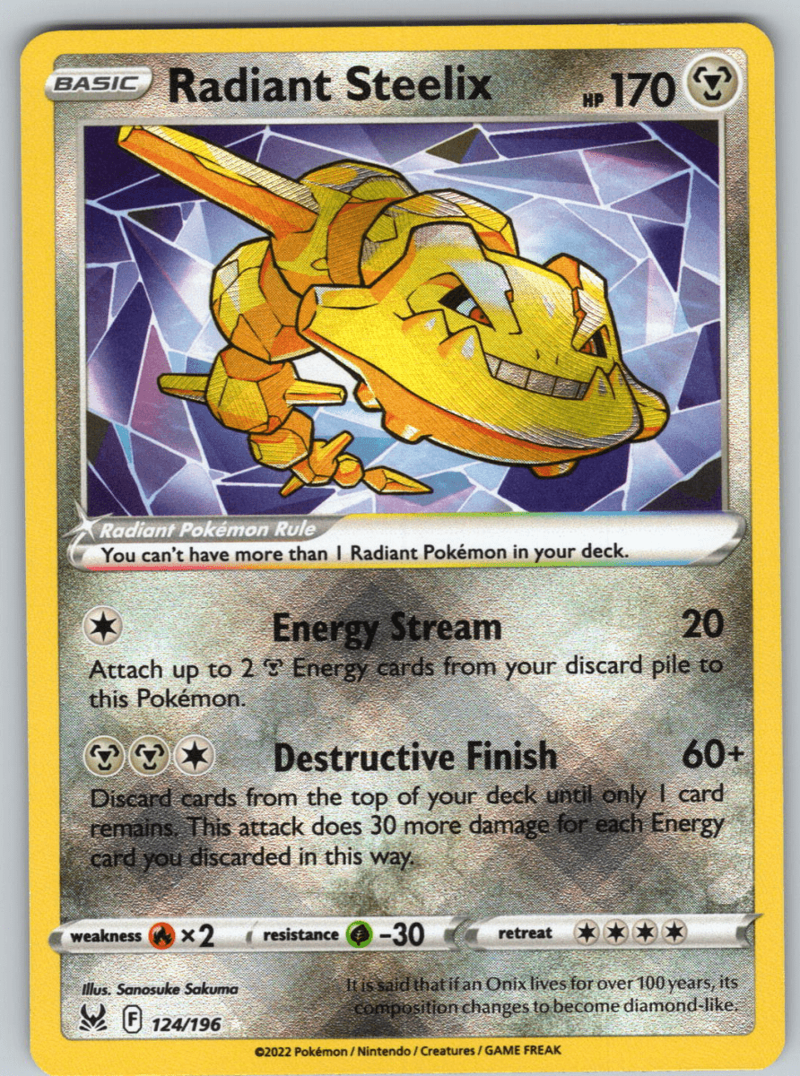 Radiant Steelix #124